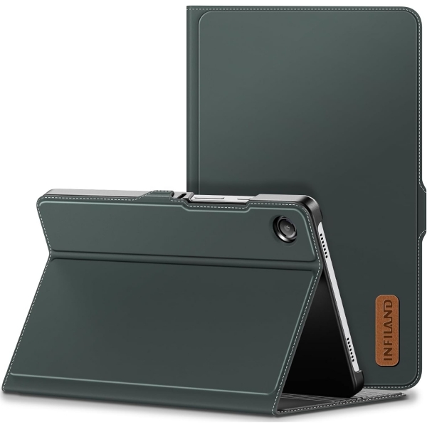 INFILAND Exclusive Galaxy Tab A9/A9 Plus Klf -Midnight Green