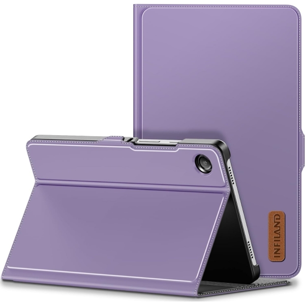 INFILAND Exclusive Galaxy Tab A9/A9 Plus Klf -Pale Violet