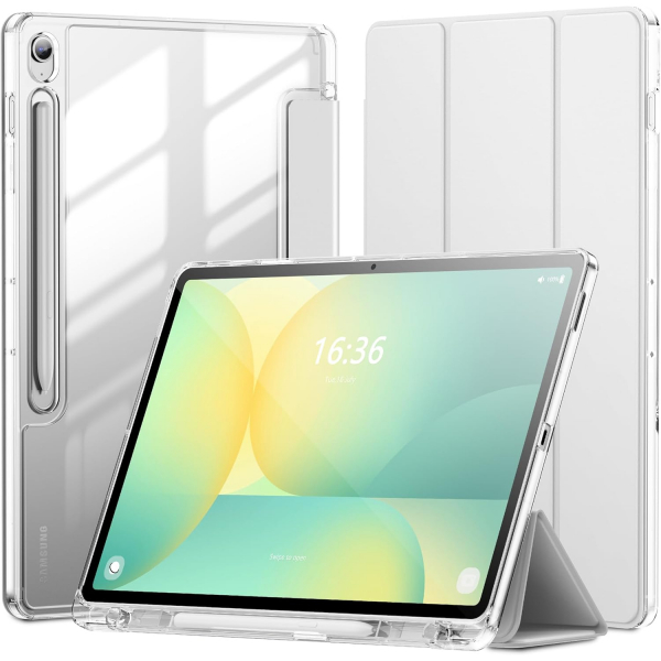 INFILAND Galaxy Tab S10 FE Plus effaf Klf-Silver