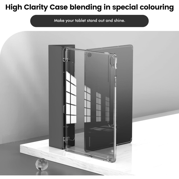 INFILAND Galaxy Tab S10 FE Plus effaf Klf-Grey