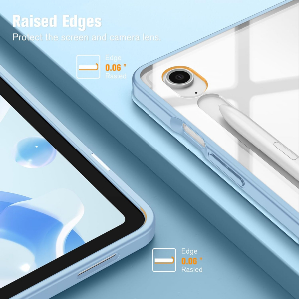 Fintie Galaxy Tab S10 FE Plus effaf Klf-Sky Blue
