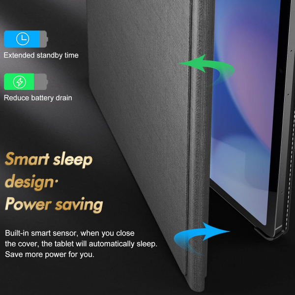 INFILAND Galaxy Tab S10 FE Plus Standl Klf-Gray