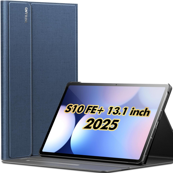 INFILAND Galaxy Tab S10 FE Plus Standl Klf-Blue 