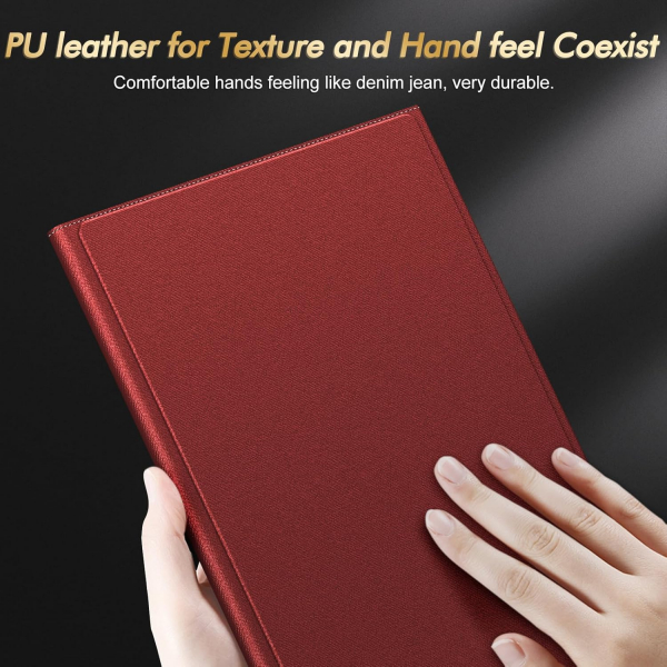 INFILAND Galaxy Tab S10 FE Plus Standl Klf-Red