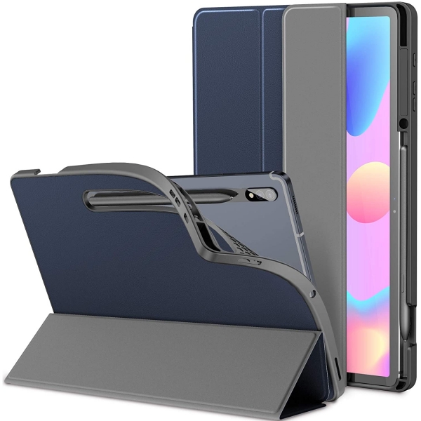 Infiland Galaxy Tab S7 Plus Klf (12.4 in)-Navy