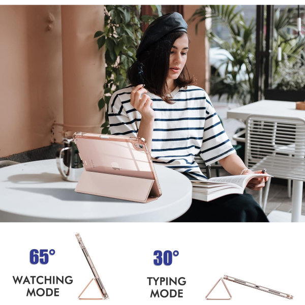 INFILAND Crystal iPad Air M2 Klf (11/10.9 in)-Rose Gold