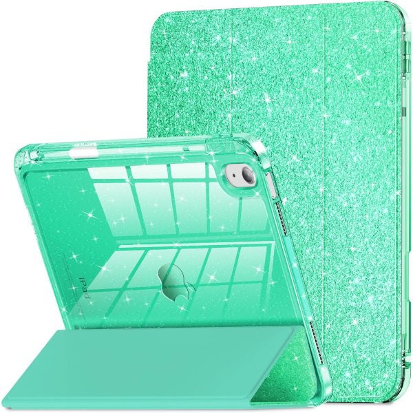 INFILAND Apple iPad A16 Glitter Klf (11/10.9 in)-Green