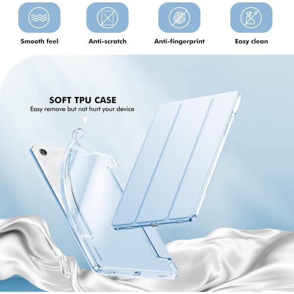 INFILAND Samsung Galaxy Tab S10 Lite Slim Klf-Blue