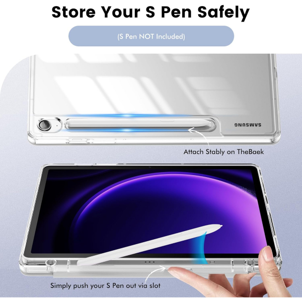 INFILAND Samsung Galaxy Tab S10 Lite Slim Klf-Clear