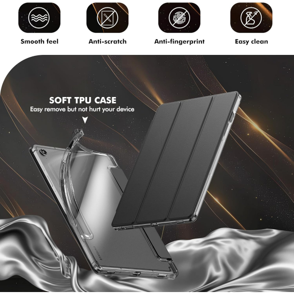 INFILAND Samsung Galaxy Tab S10 Lite Slim Klf-Grey