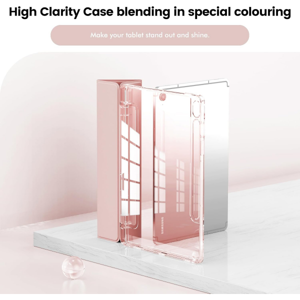 INFILAND Samsung Galaxy Tab S10 Lite Slim Klf-Pink
