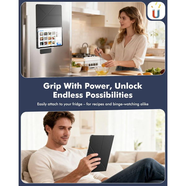 INFILAND Samsung Galaxy Tab S11 Flex Klf-Navy Blue