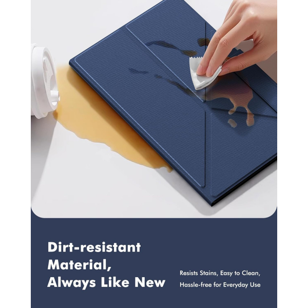 INFILAND Samsung Galaxy Tab S11 Flex Klf-Navy Blue