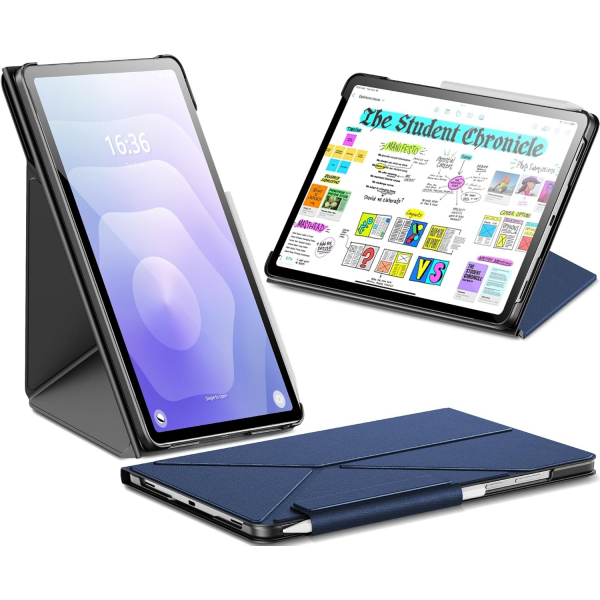 INFILAND Samsung Galaxy Tab S11 Flex Klf-Navy Blue
