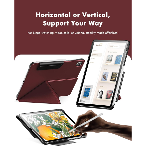 INFILAND Samsung Galaxy Tab S11 Flex Klf-Burgundy