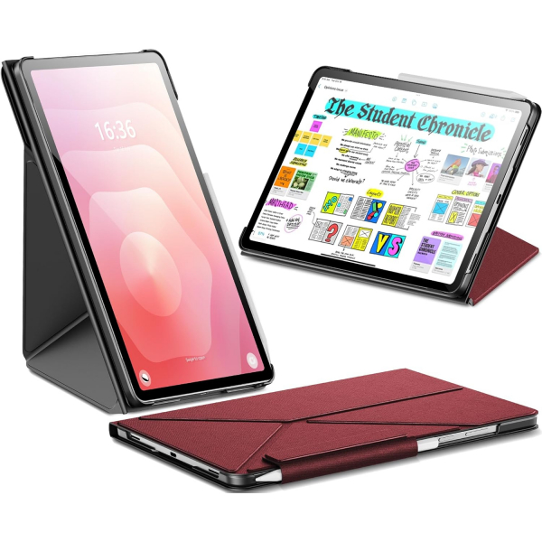 INFILAND Samsung Galaxy Tab S11 Flex Klf-Burgundy