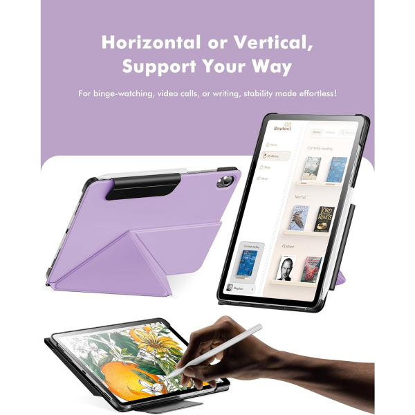 INFILAND Samsung Galaxy Tab S11 Flex Klf-Lilac Purple