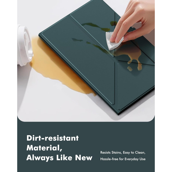 INFILAND Samsung Galaxy Tab S11 Flex Klf-Midnight Green