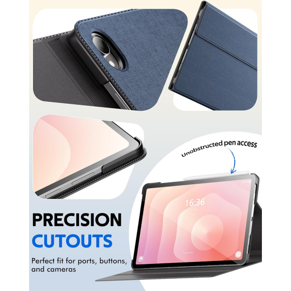 INFILAND Samsung Galaxy Tab S11 Standl Klf-Navy
