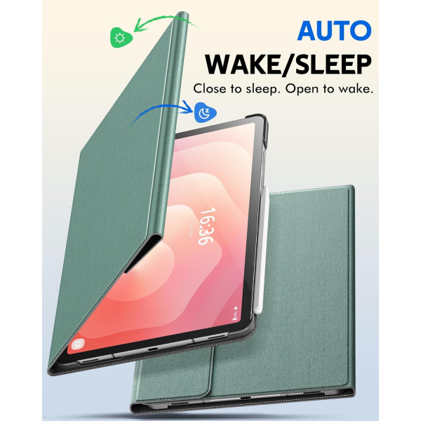 INFILAND Samsung Galaxy Tab S11 Standl Klf-Mint Green
