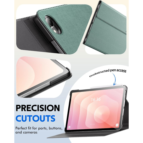 INFILAND Samsung Galaxy Tab S11 Standl Klf-Mint Green