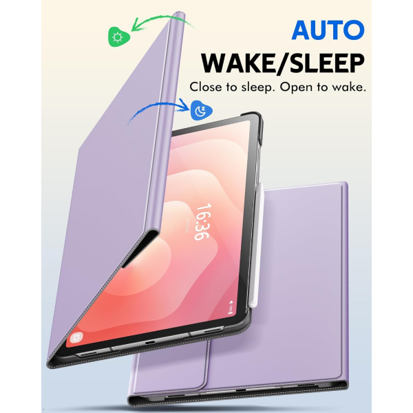 INFILAND Samsung Galaxy Tab S11 Standl Klf-Lilac Purple