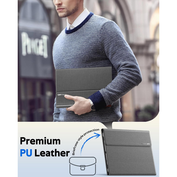 INFILAND Samsung Galaxy Tab S11 Standl Klf-Grey