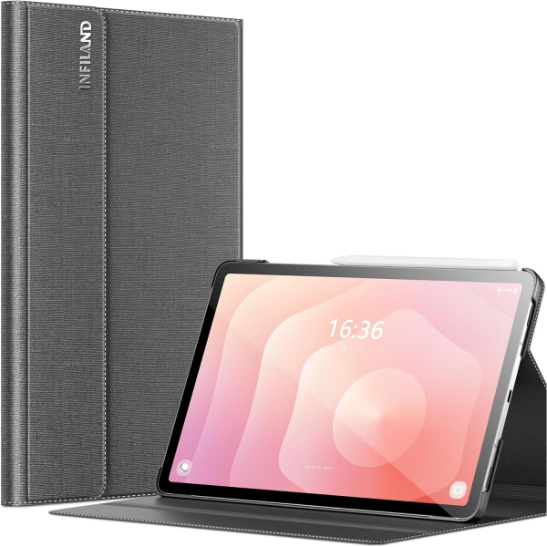 INFILAND Samsung Galaxy Tab S11 Standl Klf-Grey