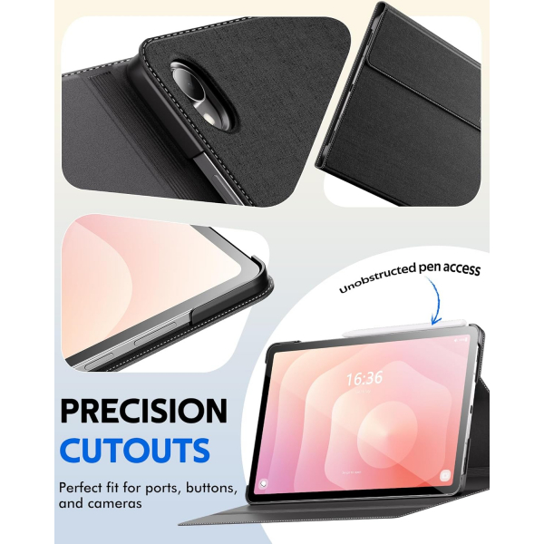 INFILAND Samsung Galaxy Tab S11 Standl Klf-Black