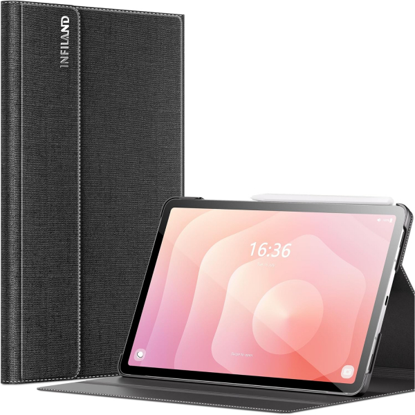 INFILAND Samsung Galaxy Tab S11 Standl Klf-Black
