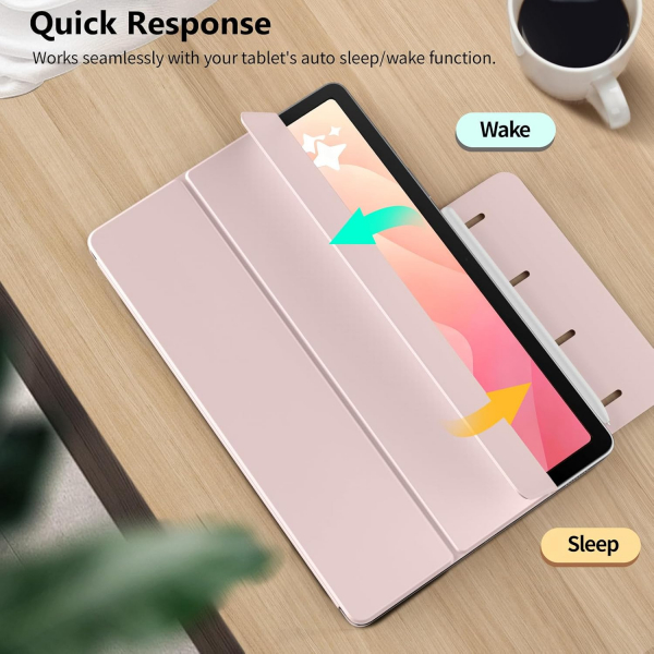 TiMOVO Samsung Galaxy Tab S11 Manyetik Klf-Light Pink