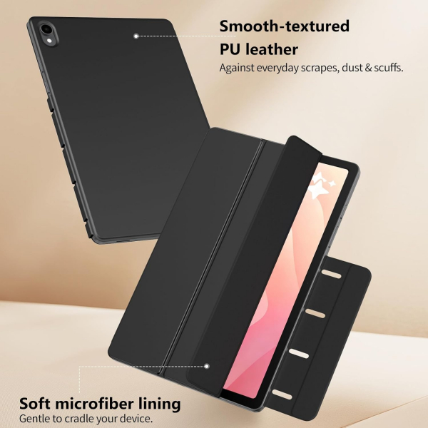 TiMOVO Samsung Galaxy Tab S11 Manyetik Klf-Black
