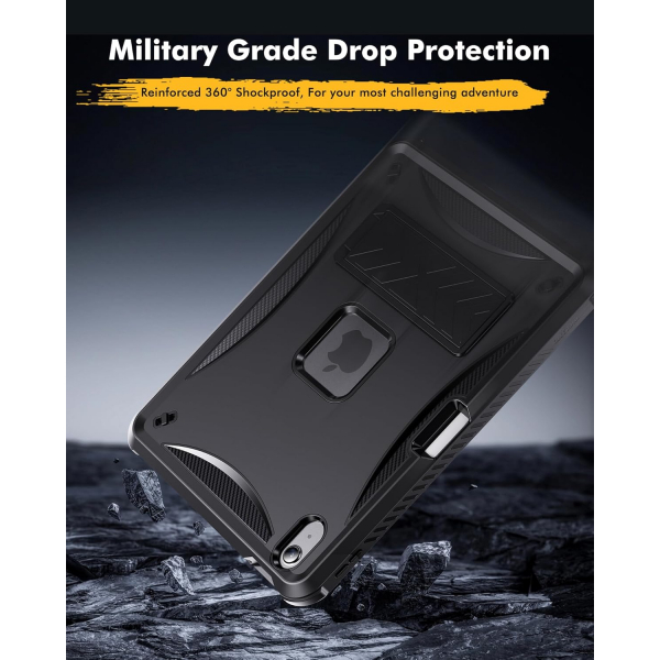 INFILAND iPad A16 Fortishield Klf (11 in)-Black