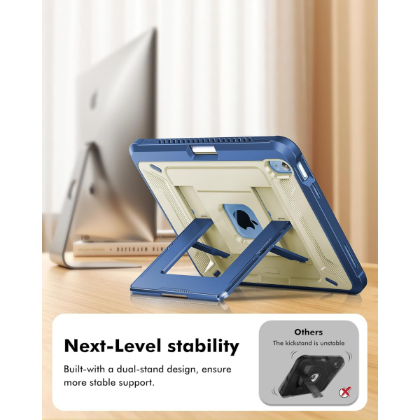 INFILAND iPad A16 Tam Korumal Klf (11 in)-Marine Sand