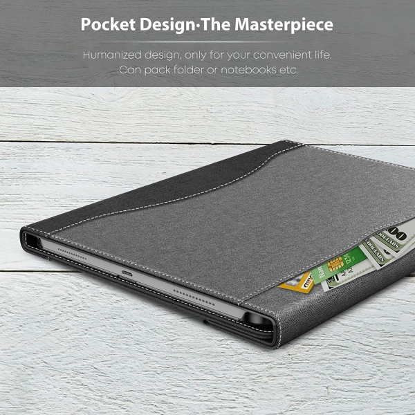 Infiland iPad Pro Business Standl Klf (11 in)(2.Nesil)-Grey