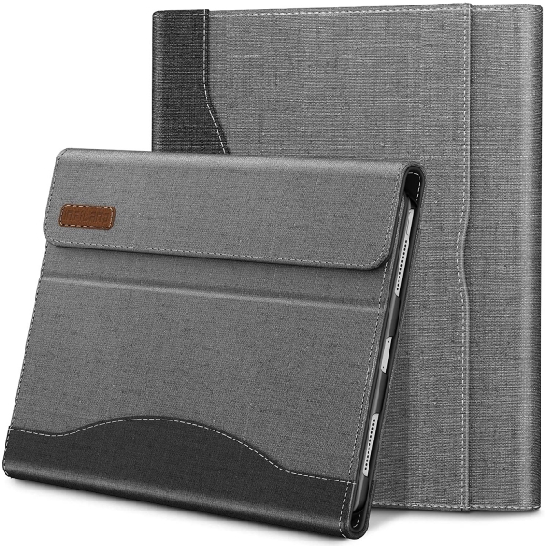 Infiland iPad Pro Business Standl Klf (12.9 in)(4.Nesil)-Grey