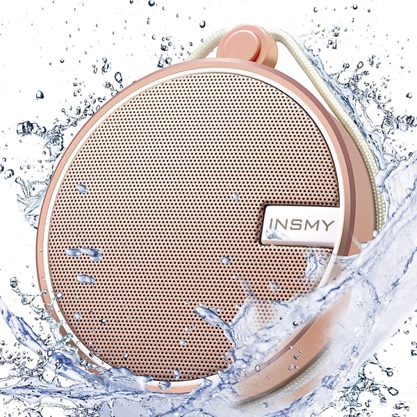 INSMY Tanabilir Bluetooth Hoparlr-Cashmere Pink