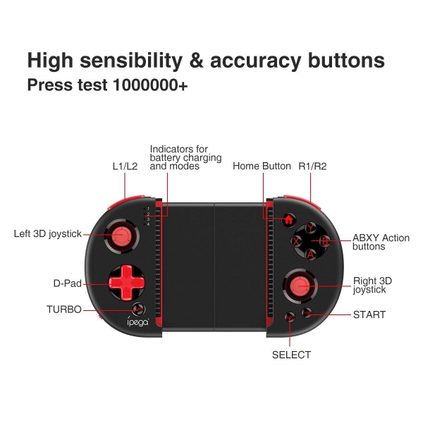 IPEGA PG9087 Bluetooth Oyun Kumandas