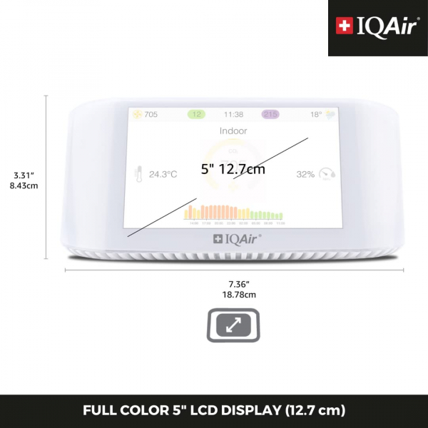 IQAir AirVisual Pro Hava Kalitesi Monitr