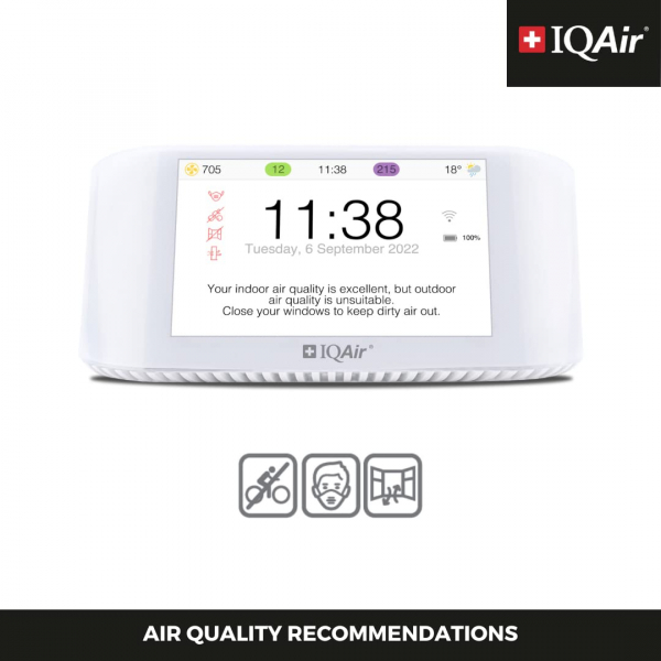 IQAir AirVisual Pro Hava Kalitesi Monitr