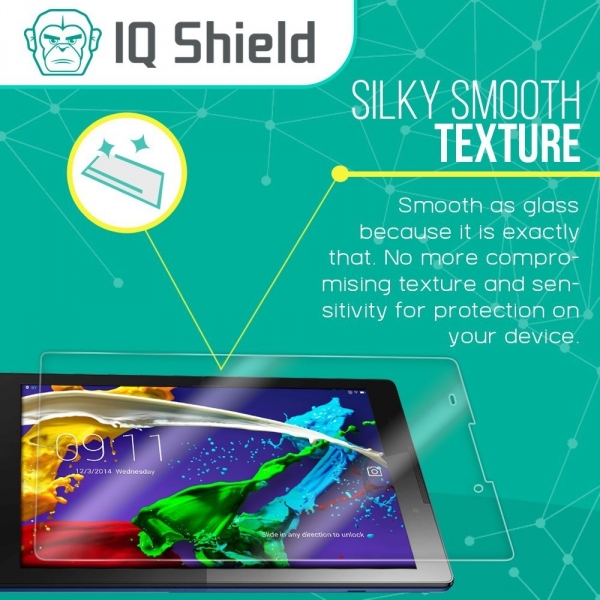 IQ Shield iPhone 7 Plus Temperli Cam Ekran Koruyucu (Crystal Clear)