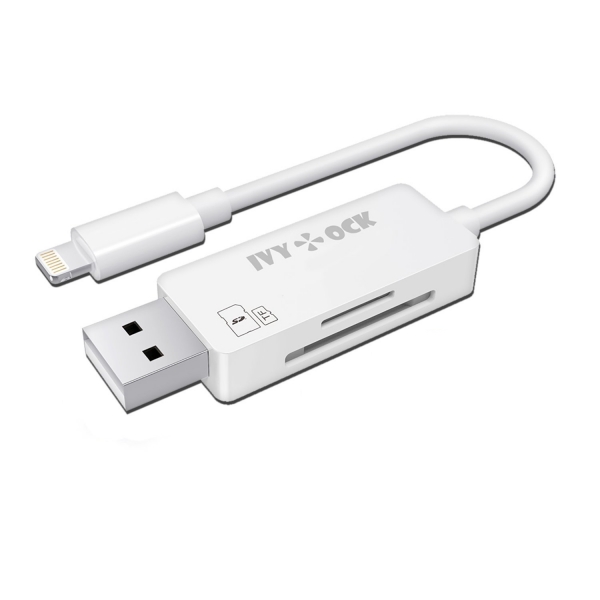 IVYOCK Lightning to USB Konnektrl SD / Mikro SD Kart Okuyucu