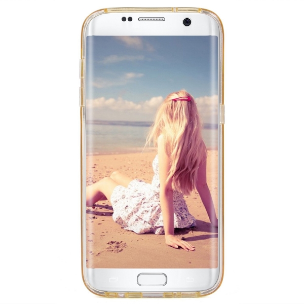 Imikoko Samsung Galaxy S7 Edge P�r�lt�l� K�l�f-Gold