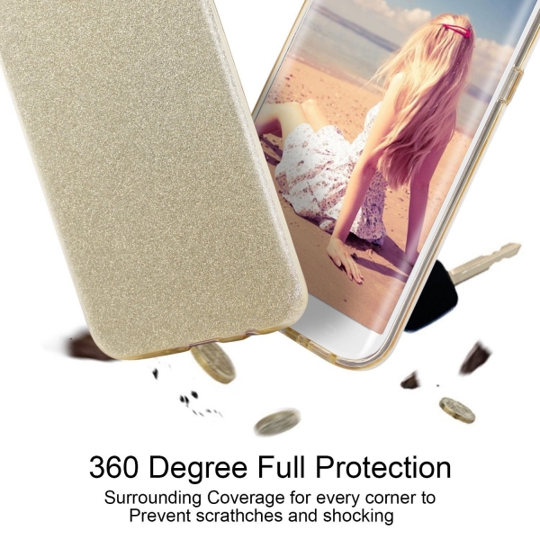 Imikoko Samsung Galaxy S7 Edge P�r�lt�l� K�l�f-Gold