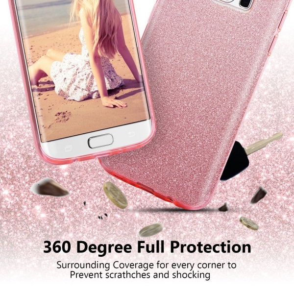 Imikoko Samsung Galaxy S7 Edge Prltl Klf-Rose Gold