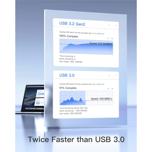 Inateck 10 Balant Noktal USB C Hub 