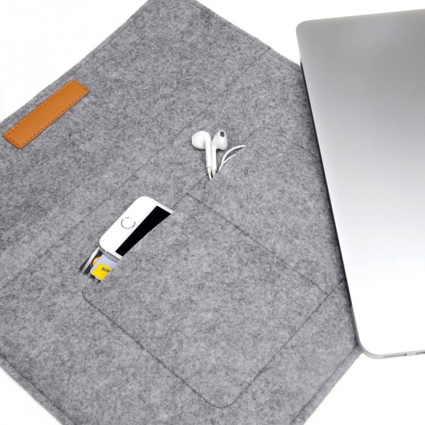 Inateck Macbook Air / Macbook Pro anta (15.4 in)-Light Gray