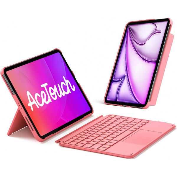 Inateck Apple iPad 10.Nesil Uyumlu Klavyeli K�l�f-Pink