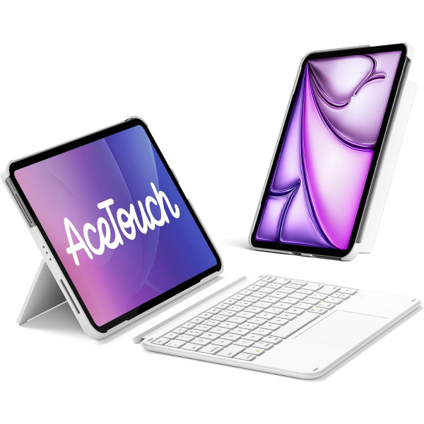 Inateck Apple iPad 10.Nesil Uyumlu Klavyeli K�l�f-White