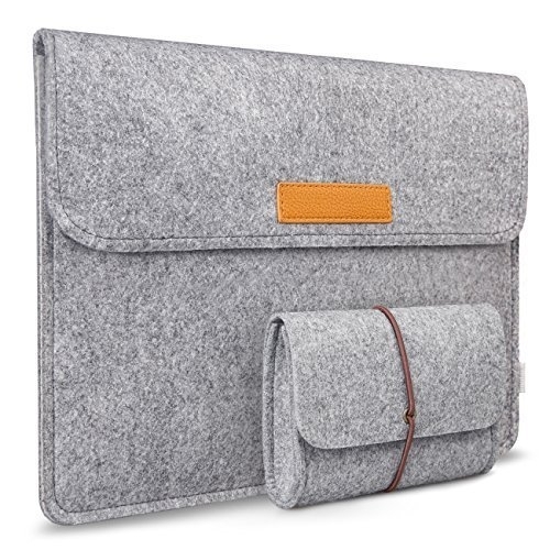 Inateck Macbook Air / Macbook Pro Sleeve anta (13-13.3 in)-Light Gray